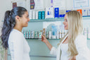 Skin specialist providing a personalized skin consultation at The Vancouver Aesthetician in Vancouver.