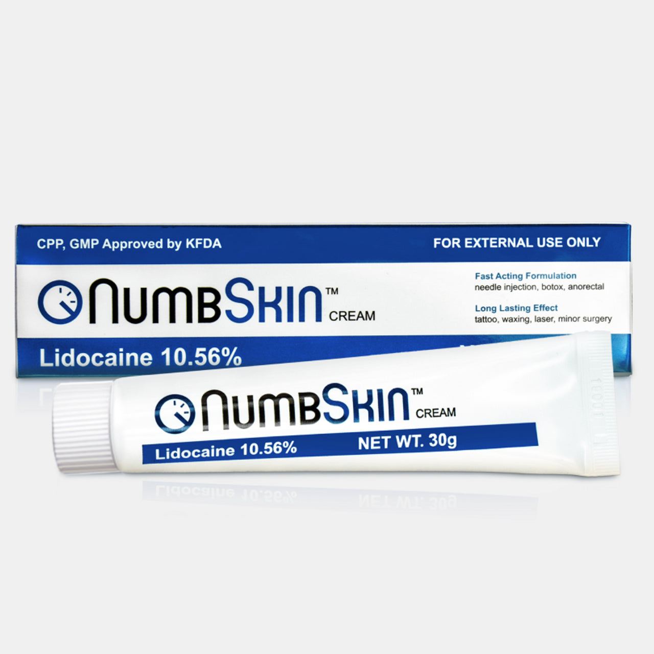 NumbSkin® 10.56% Lidocaine Numbing Cream (30 grams)